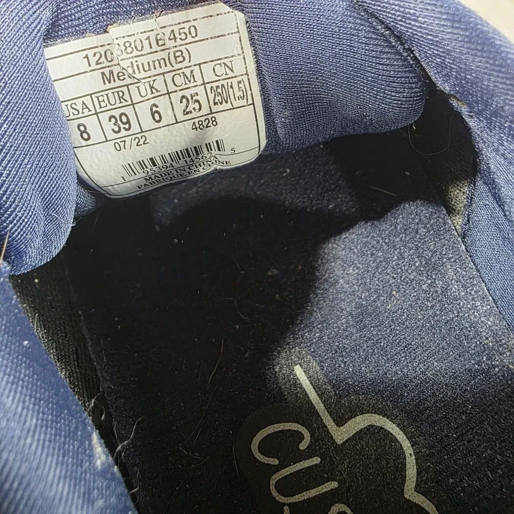 Brooks Ghost 15 Womens Running‎ Shoes Navy Blue Silver 1203801B450 Size 8 B